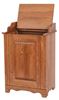 Picture of Solid Oak Laundry Clothes Hamper