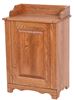 Picture of Solid Oak Laundry Clothes Hamper